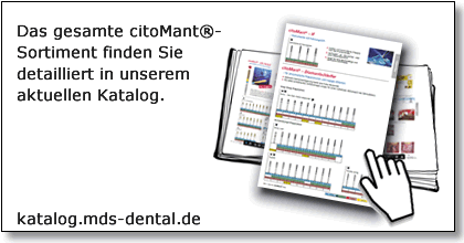 mds-dental GmbH rotierende Praxisinstrumente in unserem aktuellen Katalog