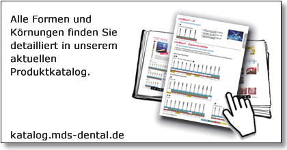 mds-dental GmbH rotierende Instrumente in unserem aktuellen Katalog